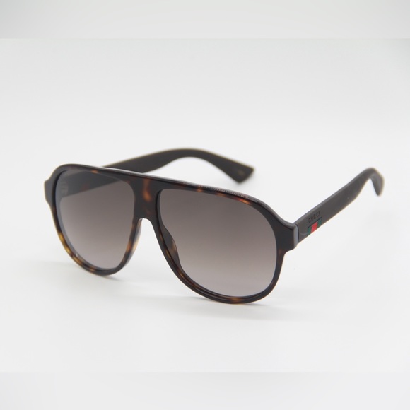 NEW GUCCI GG0009S 003 AVITOR SUNGLASSES GUCCI - Picture 3 of 12